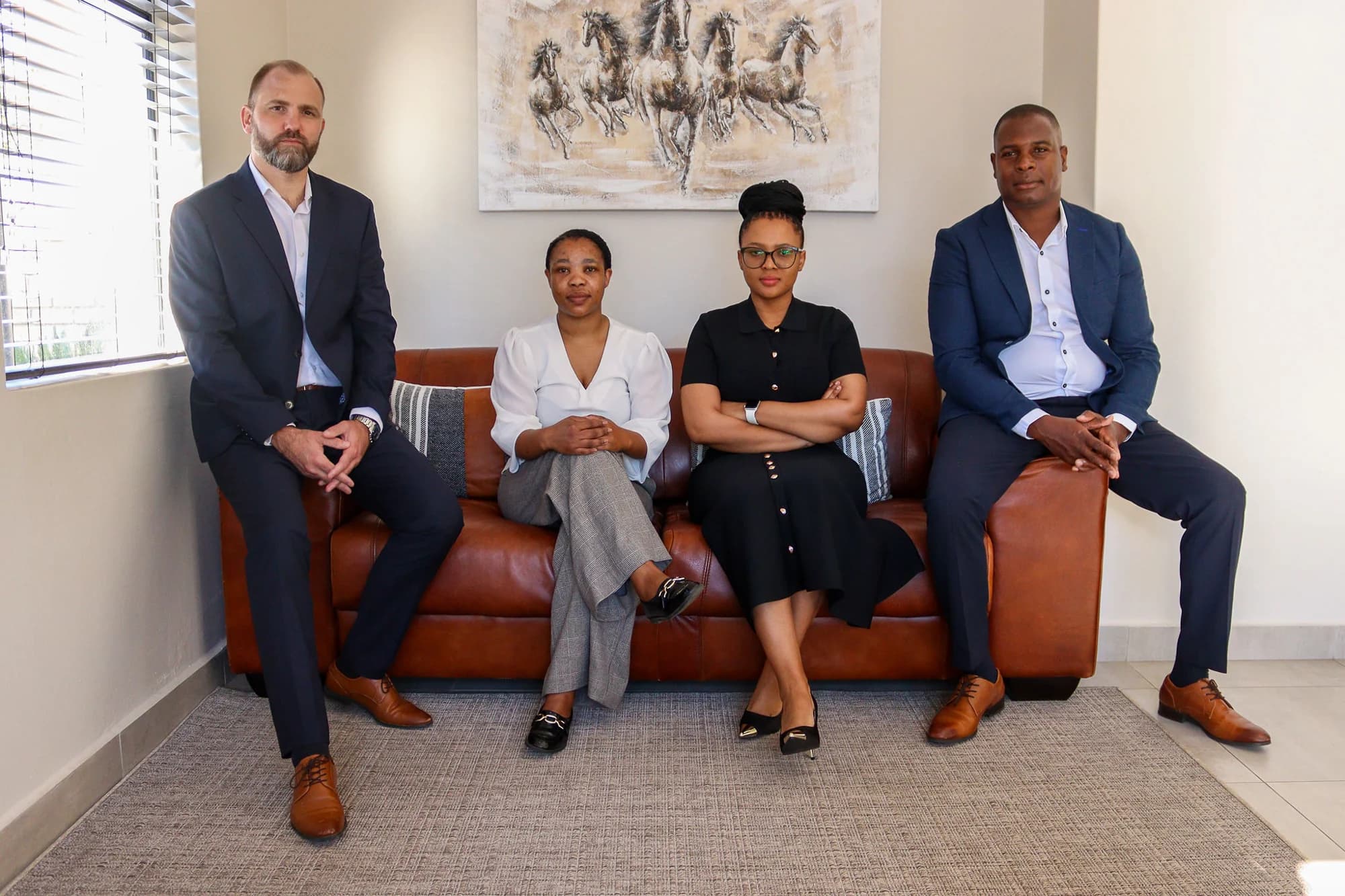 The DET team at the Bloemfontein office