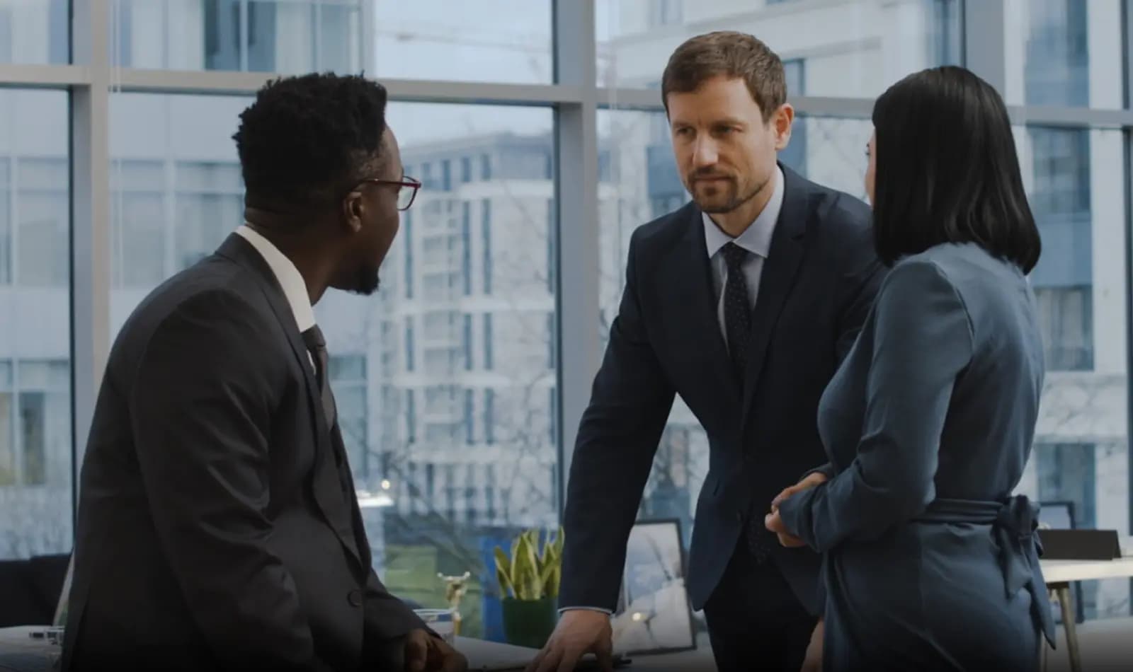 Hospitality managers in a meeting